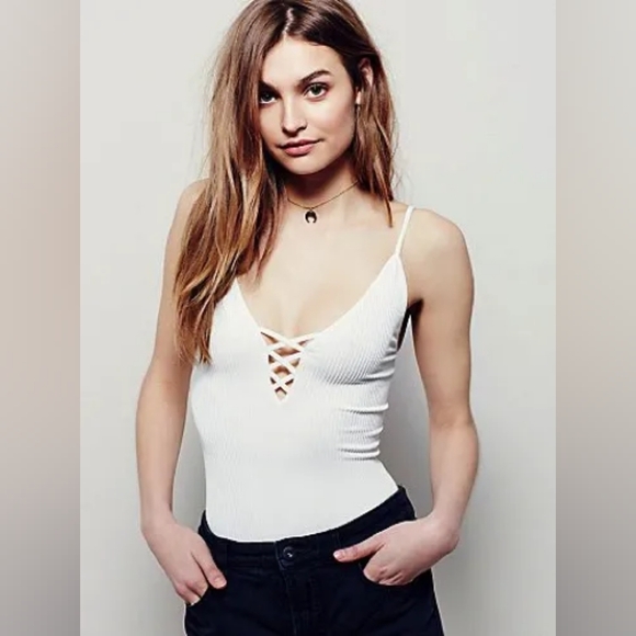 Free People Tops - Free People - Intimately Crossfire The Cami Tank White